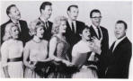 Ray and eight singers he employed in the 60s