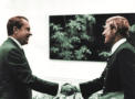 With president Richard Nixon