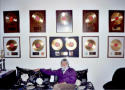Ray in his awards room
